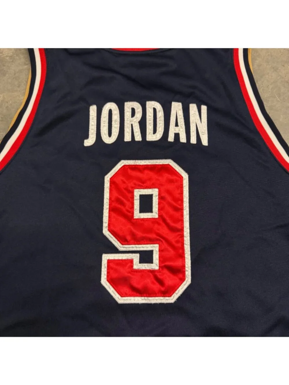 Vintage 2006 Nike Michael Jordan #9 USA Dream Team 1992 Olympics Jersey